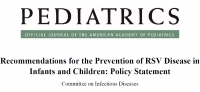 Recommendations for the Prevention of RSV Disease in Infants and Children